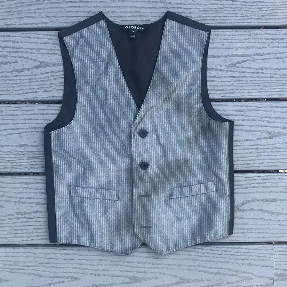 🌻3/20 George suit vest. Size 7